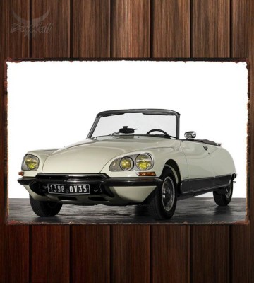 Металлическая табличка Citroen DS 23 Cabriolet by Chapron